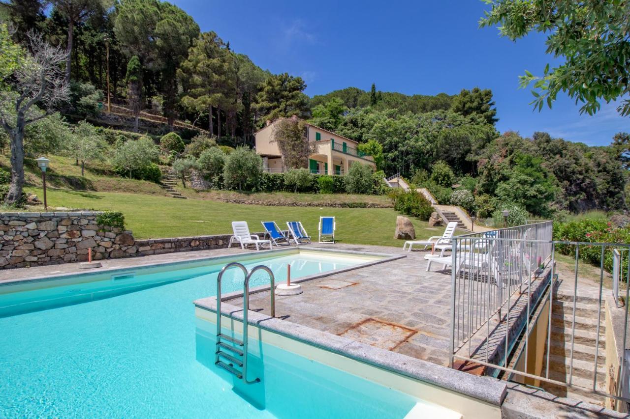 Villa Le Sprizze A Bordo Del Mare - Goelba Marciana Marina Kültér fotó