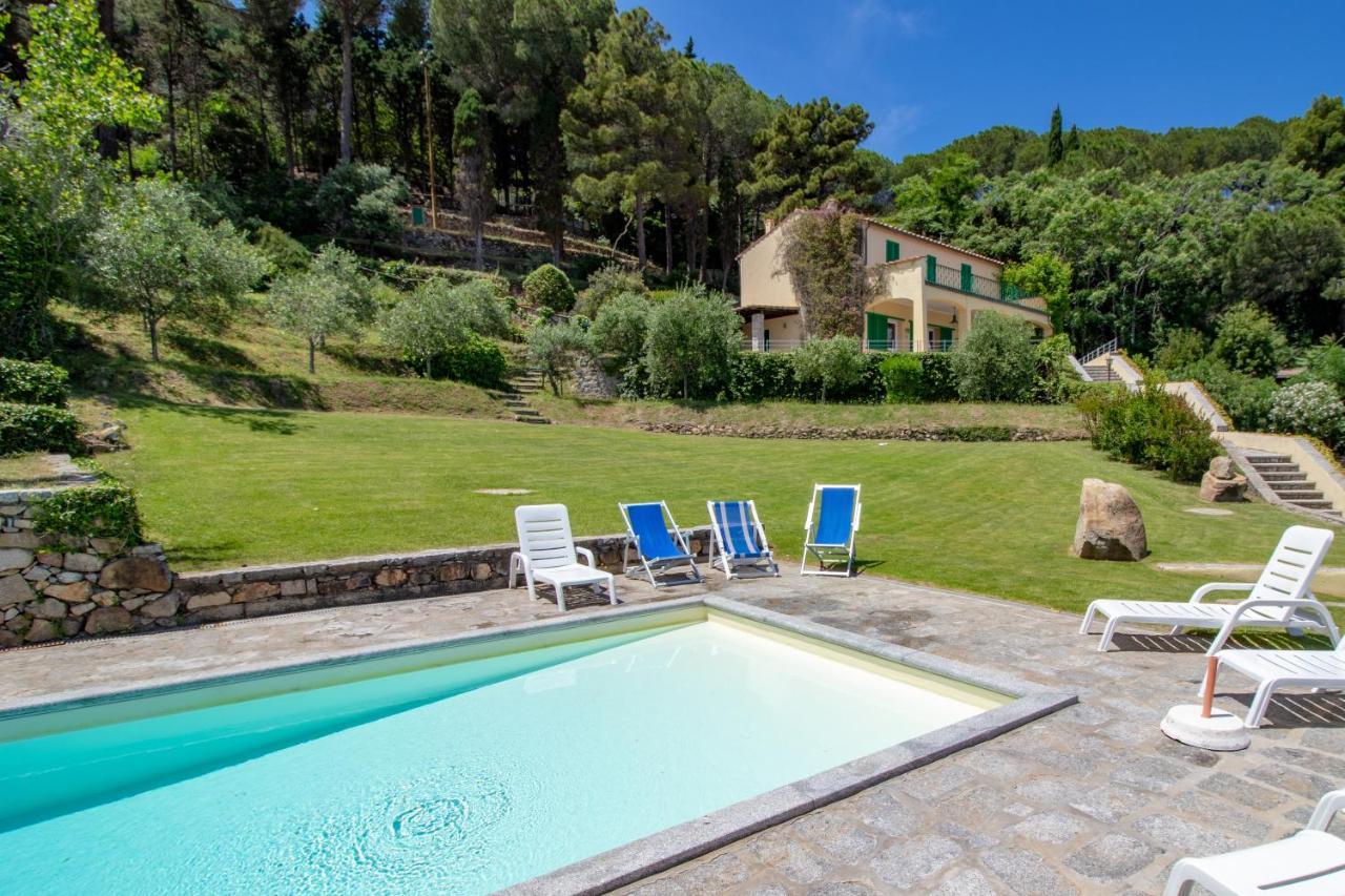 Villa Le Sprizze A Bordo Del Mare - Goelba Marciana Marina Kültér fotó