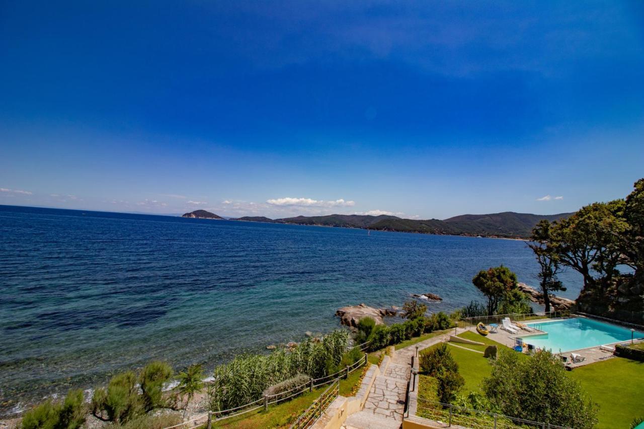 Villa Le Sprizze A Bordo Del Mare - Goelba Marciana Marina Kültér fotó