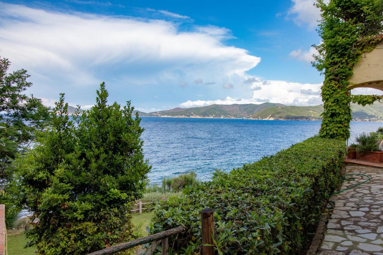 Villa Le Sprizze A Bordo Del Mare - Goelba Marciana Marina Kültér fotó
